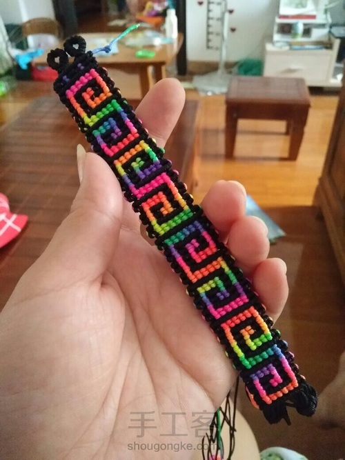 炫酷七彩万事轮回手链 第27步