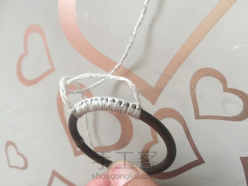 五彩捕梦网 第5步