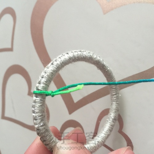 五彩捕梦网 第7步