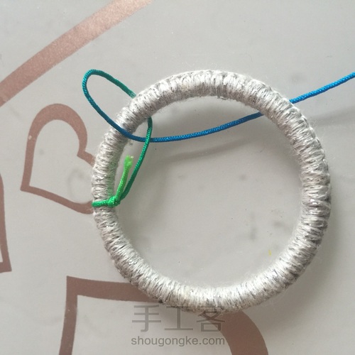 五彩捕梦网 第8步