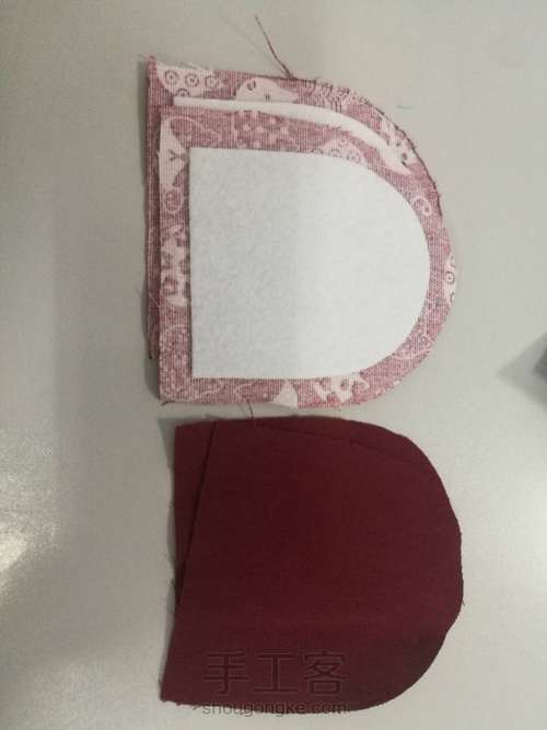 做一个文艺的钥匙包 第4步