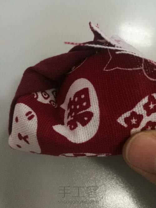 做一个文艺的钥匙包 第6步