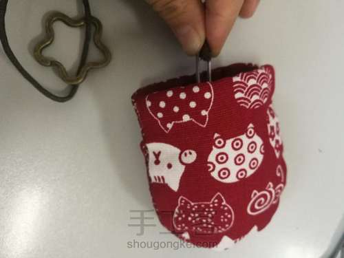做一个文艺的钥匙包 第15步