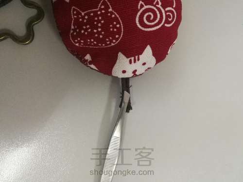 做一个文艺的钥匙包 第16步