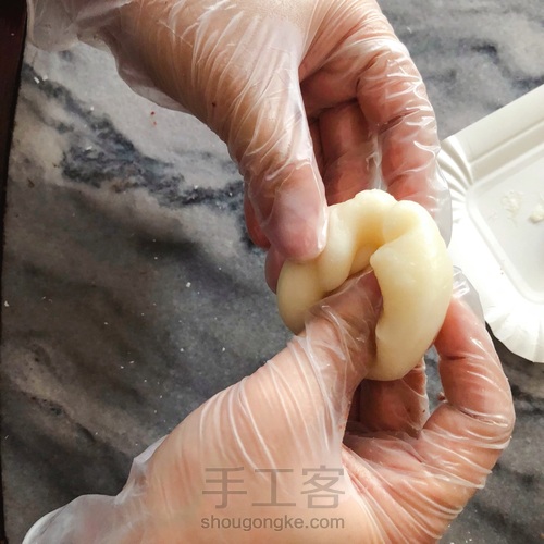 夏日豆沙糯米糍 第8步