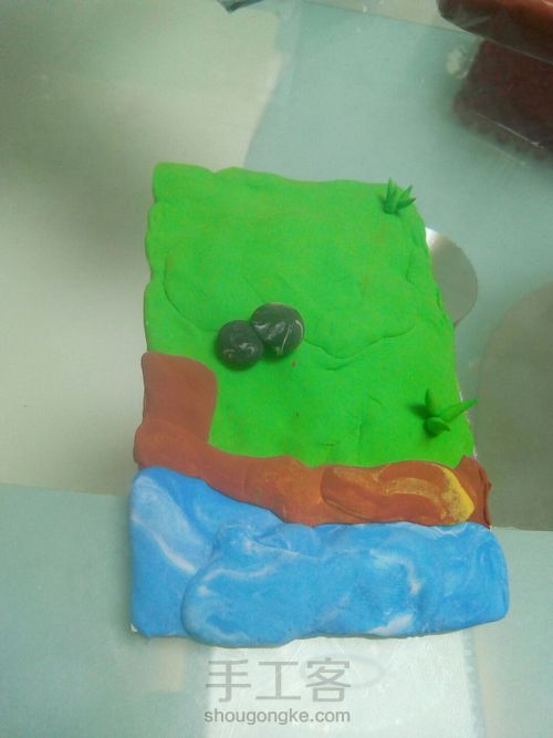 黏土景1 第3步