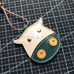 恭喜发财的牛-包包挂饰