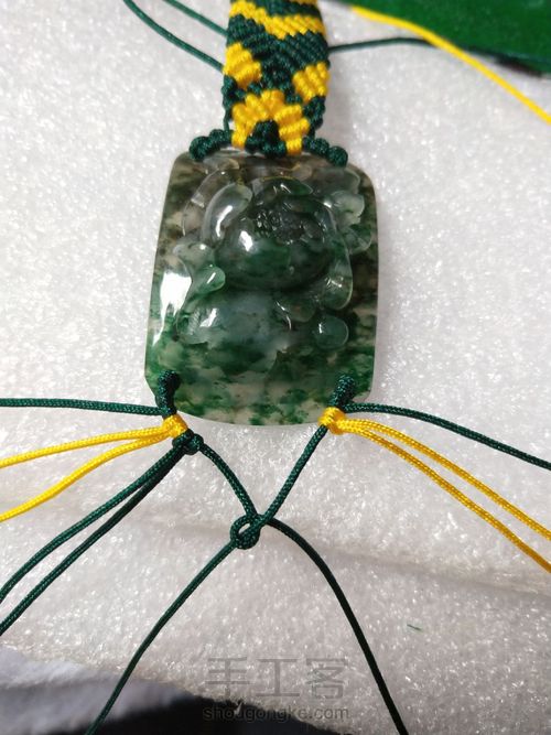 手链之花开富贵 第3步