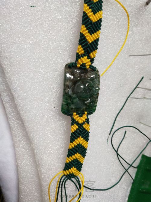 手链之花开富贵 第8步