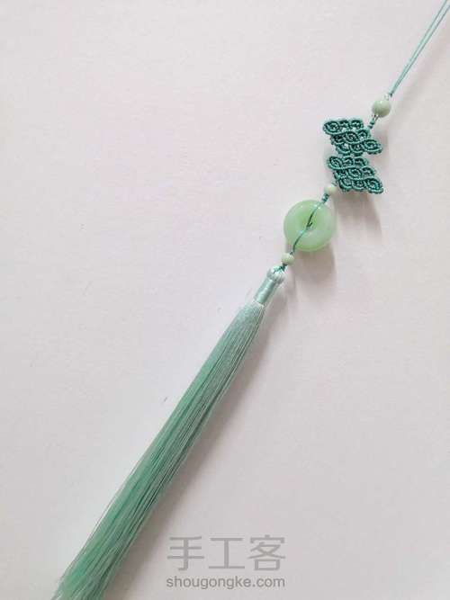 卷云纹吊坠(主体)-陈情令人物印象系列姑苏蓝氏篇 第4步