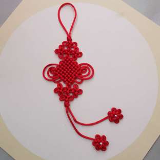 一款简单的中国结挂件