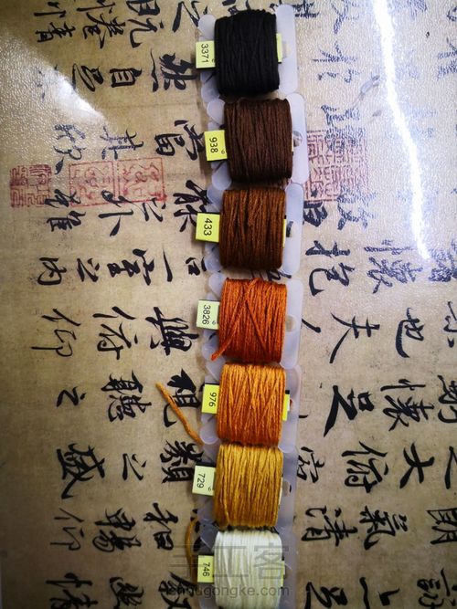 刺绣兔子 第1步