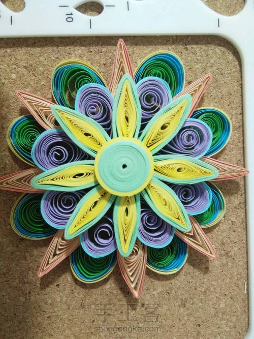 衍纸小挂坠~ 第11步