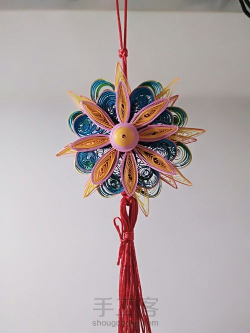 衍纸小挂坠~ 第14步