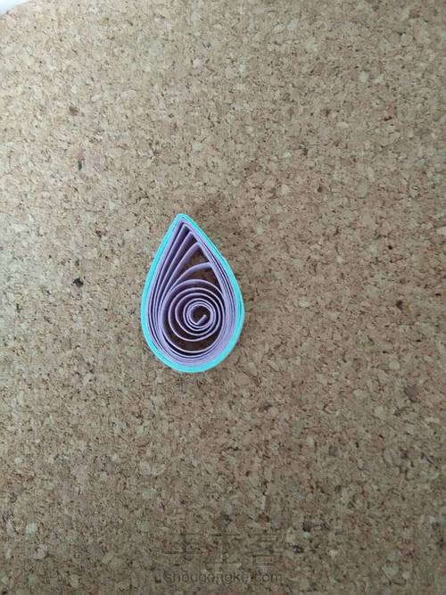 衍纸小挂坠~ 第3步