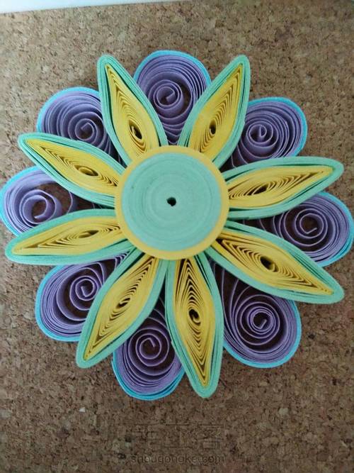 衍纸小挂坠~ 第5步