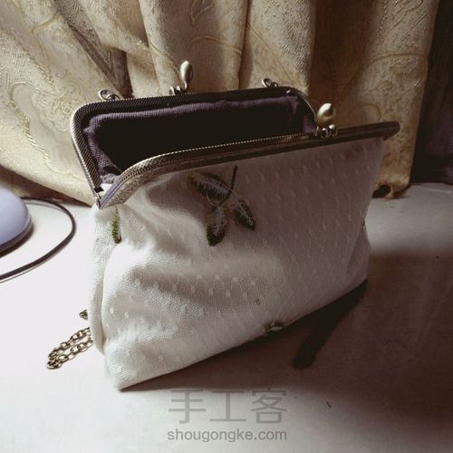 文艺范的口金包包 第12步