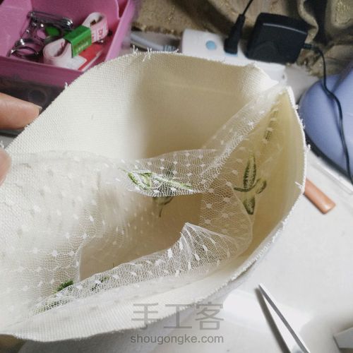 文艺范的口金包包 第6步