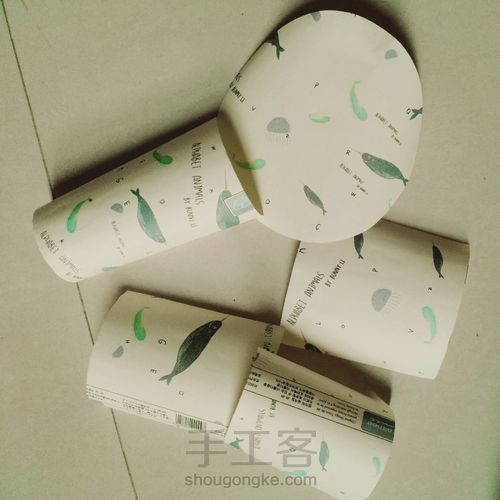 废物利用之笔筒 第3步