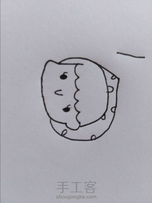 手账贴纸☆小红帽 第1步