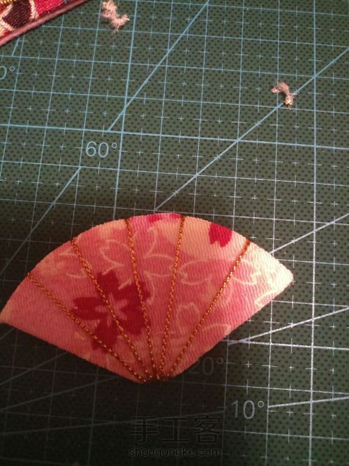 一起来做个和风扇子吧! 第4步