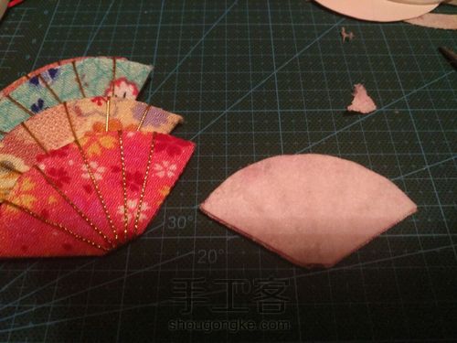 一起来做个和风扇子吧! 第6步