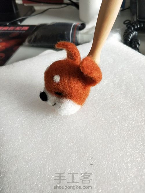 小柴犬的制作过程 第8步