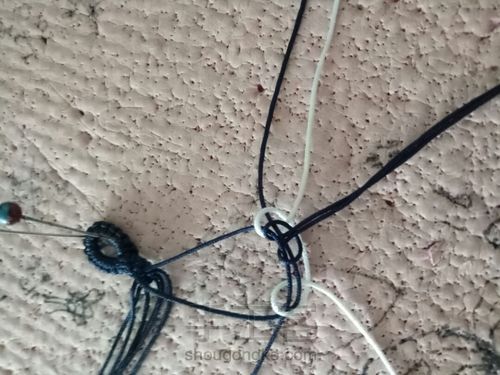 挑花手环 第5步