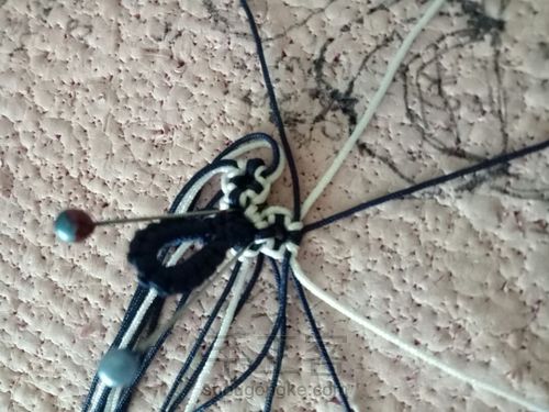 挑花手环 第8步