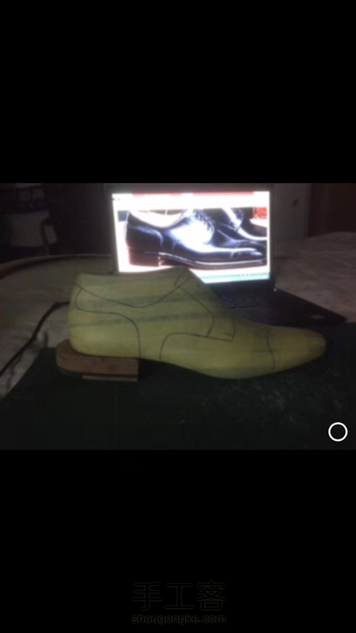 英伦风格经典男鞋制作 第1步