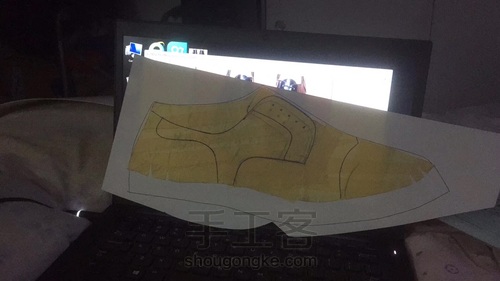 英伦风格经典男鞋制作 第2步