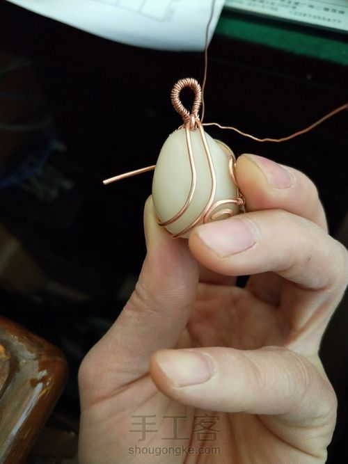 金灯菩提吊坠 第7步