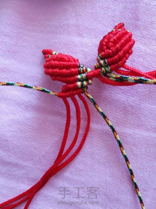 蝴蝶手链 第10步