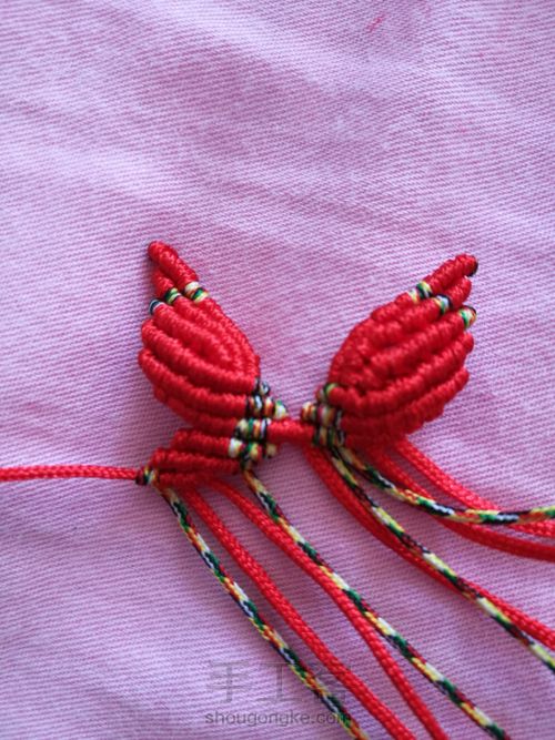 蝴蝶手链 第11步