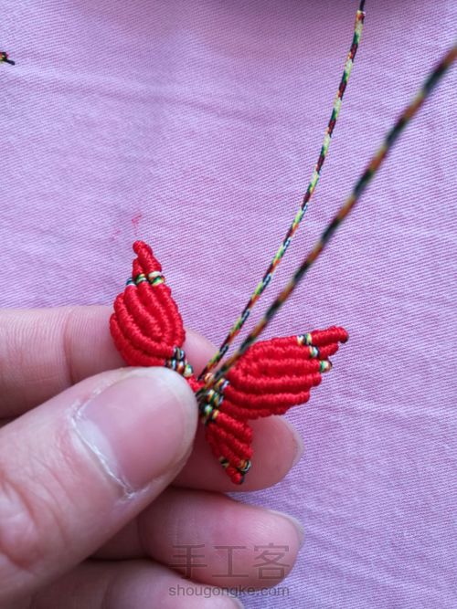 蝴蝶手链 第14步