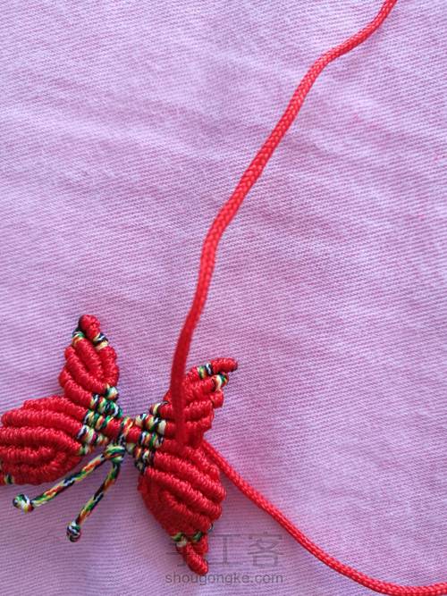 蝴蝶手链 第17步