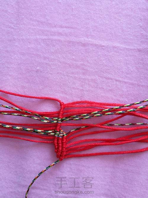 蝴蝶手链 第4步