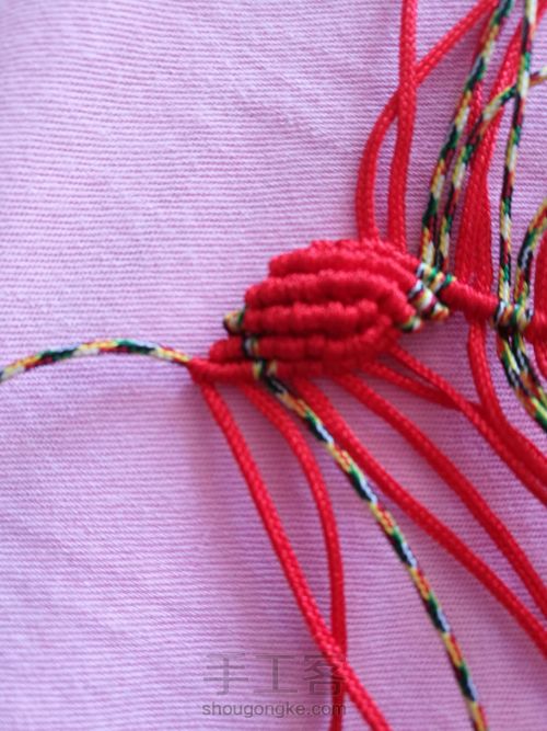 蝴蝶手链 第7步