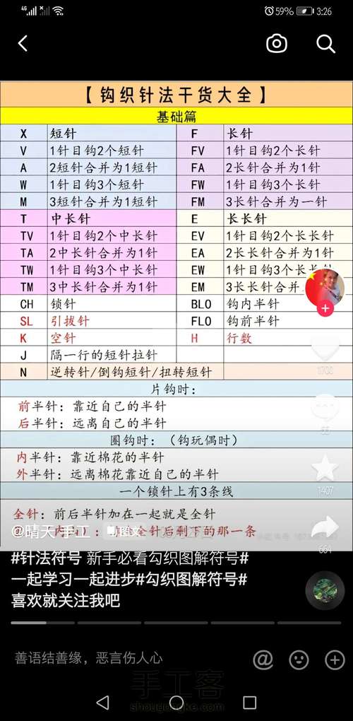 分享转载钩织图片教程 第9步