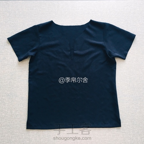 一件舒适内敛的丝麻T恤 第16步