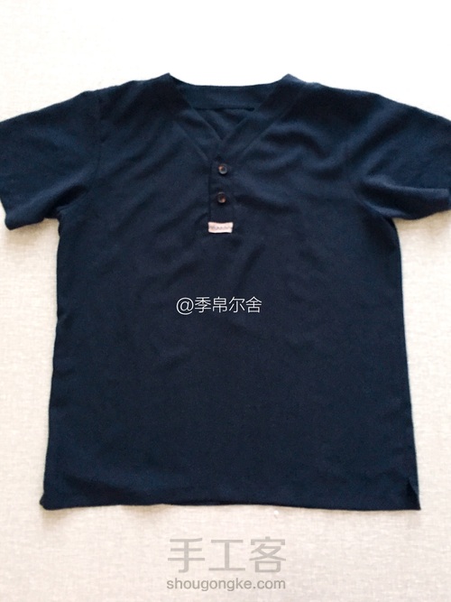 一件舒适内敛的丝麻T恤 第33步