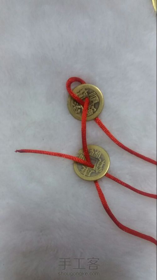 五帝钱挂件详细图解 第10步