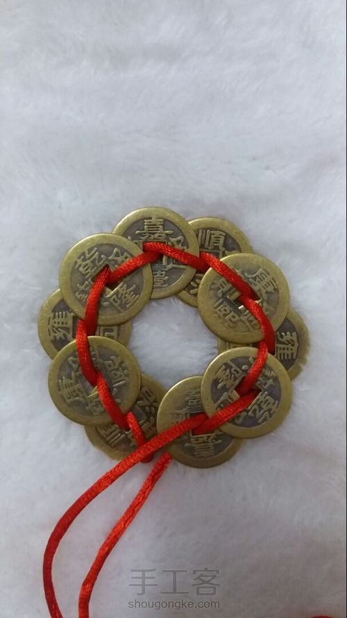 五帝钱挂件详细图解 第20步