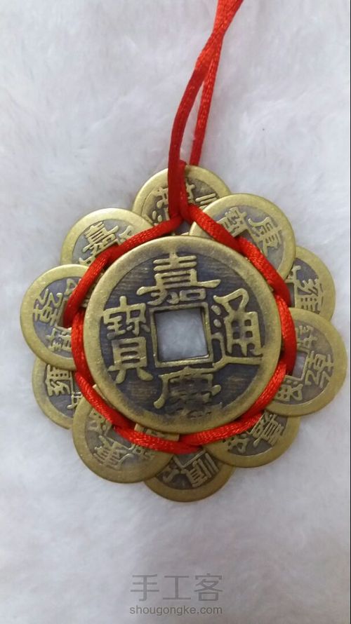 五帝钱挂件详细图解 第25步