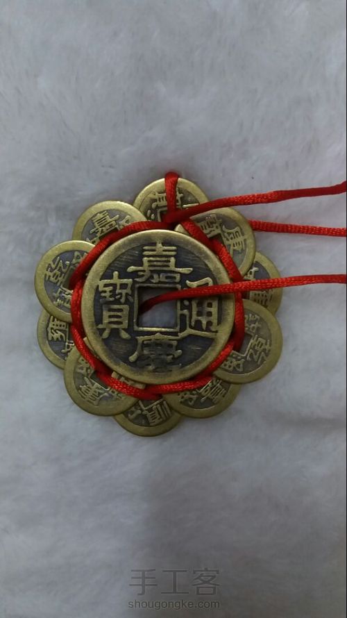 五帝钱挂件详细图解 第26步