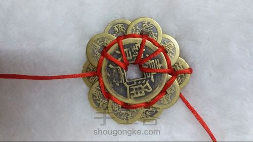 五帝钱挂件详细图解 第29步