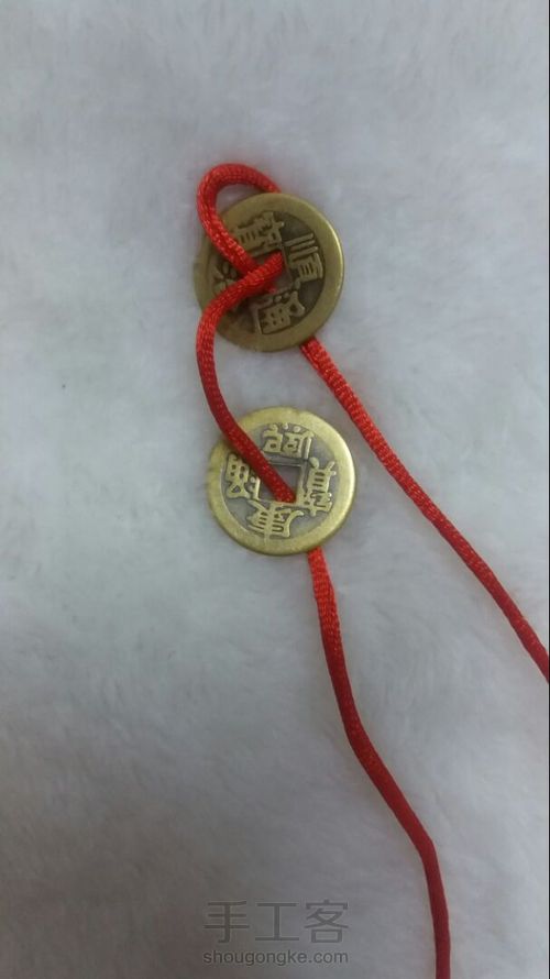 五帝钱挂件详细图解 第9步