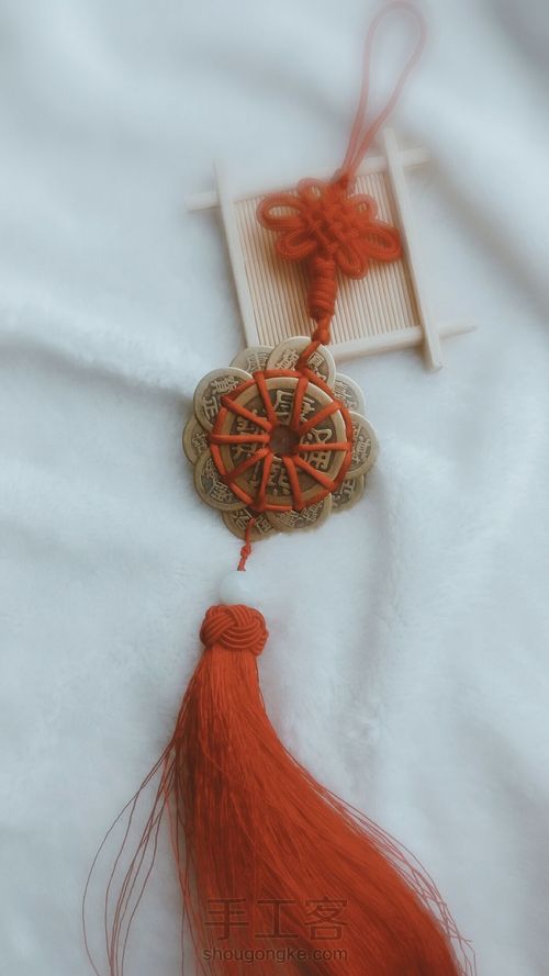 五帝钱挂件详细图解 第36步