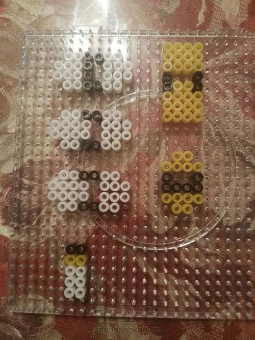 萌萌哒的拼豆寿司1（搬运） 第1步