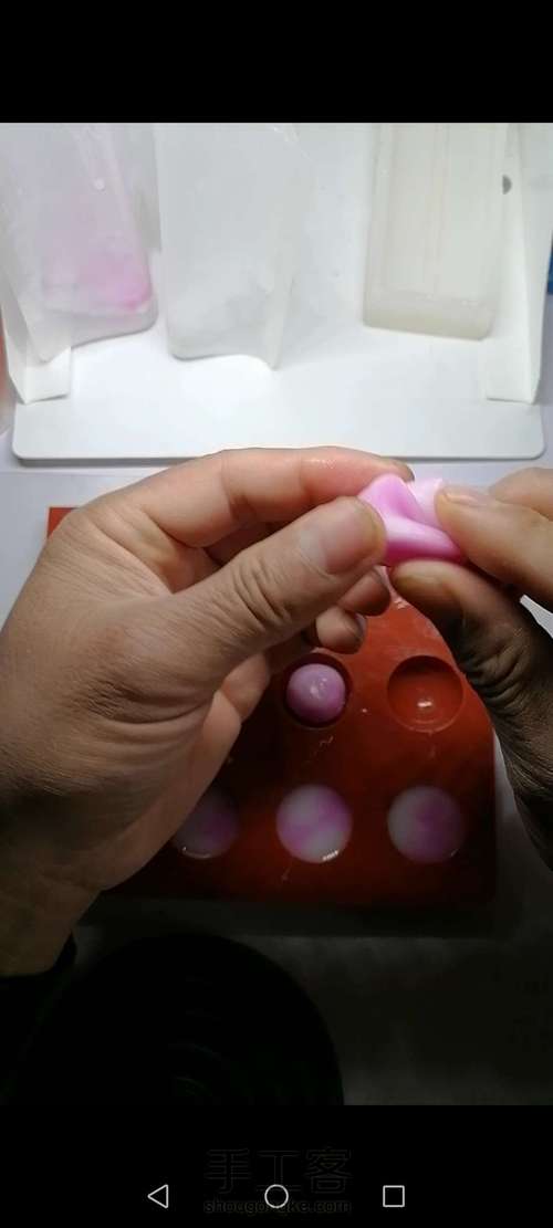 【原创】蜡质彩石串珠制作教程 第12步